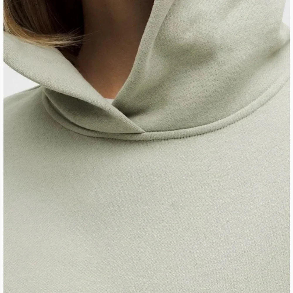 Lululemon Steady State Oversized Hoodie Fog Green Women's Large